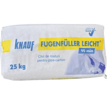 Knauf Fugenfüller Leicht chit de rosturi 25 kilograme sac pentru gips-carton cu timp de lucru de 90 minute.
