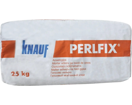 Mortar adeziv pe bază de ipsos Knauf Perlfix 25 kilograme