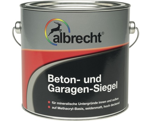 Vopsea pentru pardoseli Beton und Garagen RAL 7030 gri piatră 2,5 l