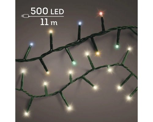 Instalație luminoasă cu 500 de LED-uri și o lungime de 11 metri.
