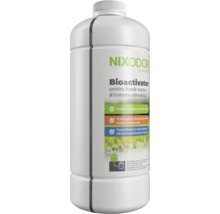 Bioactivator Nixodor pentru fose septice și tratarea nămolului, flacon cu aditivi biologici pentru descompunerea substanțelor organice.
