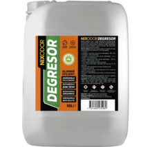 Nixodor Degresor, 10 litri, degresant biodegradabil pentru scurgeri și țevi, elimină grăsimile, reziduurile organice și mirosurile neplăcute.