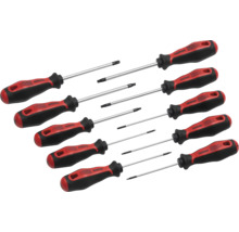 Set de 10 șurubelnițe Torx Pattfield cu mânere ergonomice.