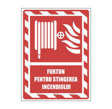 Indicator de securitate pentru furtun pentru stingerea incendiului.
