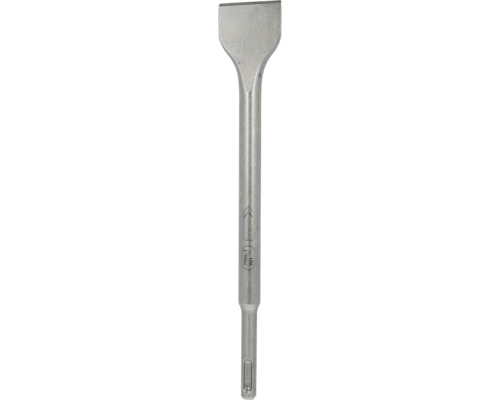 Daltă lată din metal cu prindere SDS plus pentru ciocane rotopercutoare.