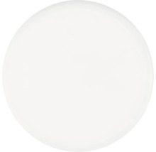 Plafonieră LED albă, rotundă, pentru o iluminare uniformă în încăperi de locuit.