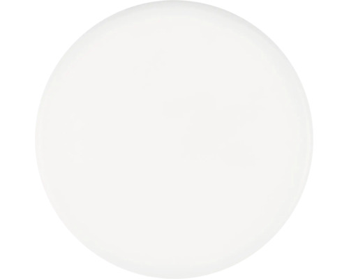 Plafonieră LED albă, rotundă, pentru o iluminare uniformă în încăperi de locuit.