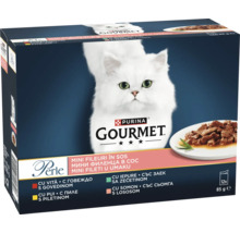 Purina Gourmet Perle hrana pentru pisici multipack mini fileuri in sos 12 plicuri a 85 grame
