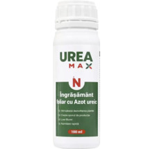 Îngrășământ foliar Urea Max N cu azot ureic, flacon de 100 mililitri