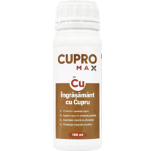 Îngrășământ cu cupru CUPRO MAX, flacon de 100 mililitri
