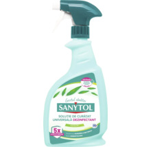 Soluție de curățat universală și dezinfectant Sanytol cu miros de eucalipt, fără clor, elimină bacteriile, ciupercile și virusurile.