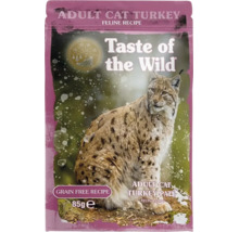 Plic hrană pentru pisici Taste of the Wild Adult Cat Turkey Pate, rețetă fără cereale, 85 grame.