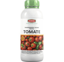 Îngrășământ lichid Agrisol pentru tomate la flacon de 1 litru.