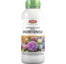 Îngrășământ lichid Agrisol pentru hortensii 3-2-3, flacon de 1 litru.