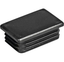 Dop lamelar dreptunghiular din plastic negru pentru țevi