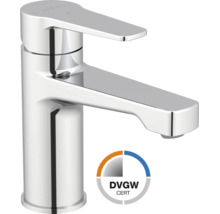 Baterie monocomandă pentru lavoar din crom cu certificare DVGW.