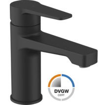Baterie monocomandă pentru lavoar în negru mat cu certificare DVGW.