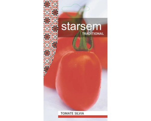 Plic de semințe Starsem pentru tomate Silvia Traditional cu imaginea unei roșii ovale