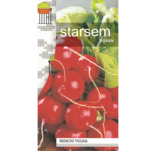 Plic cu semințe de ridichi Yulka Starsem Urban cu o imagine de ridichi roșii proaspete.
