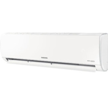 Aparat de aer condiționat de perete Samsung cu tehnologie Digital Inverter și afișaj de temperatură de 24 grade.