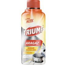 Soluție de curățat aragazul Triumf Ultra Activ, dizolvă grăsimea arsă și curăță fără efort.