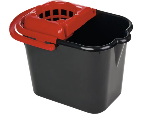 Găleată pentru mop cu storcător din plastic.