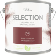 Vopsea mată pentru perete StyleColor Selection, nuanța 30 Temples of Pagan, fără conservanți.