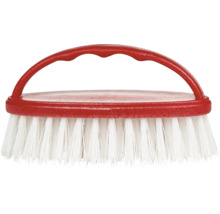 Perie de spălat cu mâner ergonomic și peri sintetici.