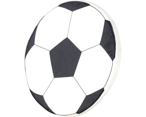 Autocolant de perete în formă de minge de fotbal cu un model clasic.