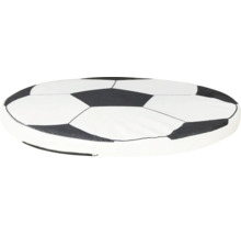 Pernă de șezut rotundă cu design de minge de fotbal