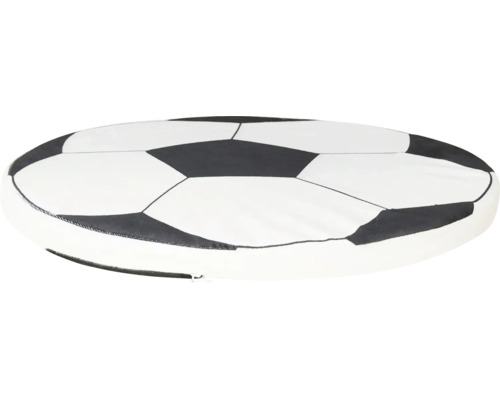 Pernă de șezut rotundă cu design de minge de fotbal