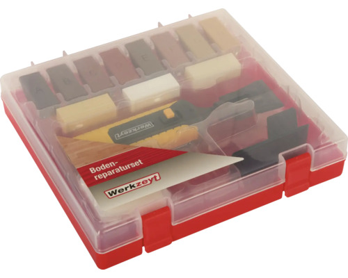 REParo359 3点セット Set reparație pardoseală Werkezyt incl. tije de ceară | HORNBACH