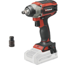 Mașină de înșurubat cu impact cu acumulator Einhell Professional cu motor fără perii, clemă pentru curea și adaptor pentru biți, sistem 18 Volt Power X-Change.