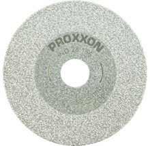 Disc diamantat de debitare Proxxon NO 28 156, diametru 50 mm, grosime 0,9 mm, alezaj 9,6 mm, maxim 17200 rotații pe minut.