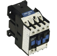 Contactor Elvon CJX2-LC1 D1801, 220 Volți, 50 Hertzi, carcasă din plastic pentru montare pe șină DIN.