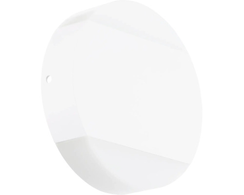 Plafonieră LED rotundă albă cu design plat și minimalist.