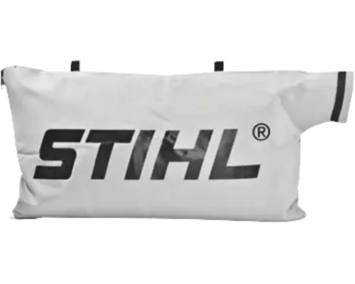 Sac de colectare STIHL pentru aspiratoare de frunze sau tocătoare de grădină cu fermoar.