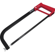 Fierăstrău pentru metal Pattfield cu cadru negru și mâner roșu.