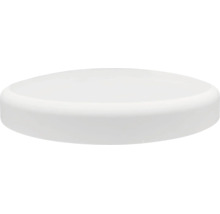 Capac rotund din plastic alb pentru plafoniere.