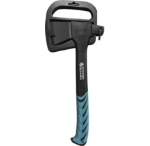 Secure Könner & Söhnen cu cap din oțel, mâner ergonomic din fibră de sticlă și husă de protecție neagră.