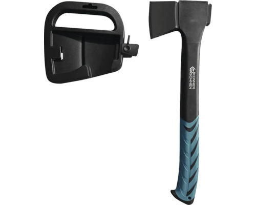 Topor Könner și Söhnen cu husă de protecție și mâner ergonomic.