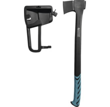 Topor pentru despicat Könner und Söhnen cu cap din oțel carbon, coadă ergonomică și suport de transport.