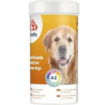 Tablete multivitamine 8in1 pentru câini seniori, supliment zilnic de la A la Z.