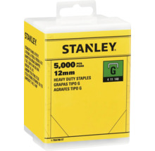 Capse Stanley tip G Heavy Duty, 12 milimetri, 5000 bucăți