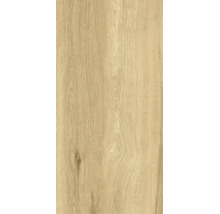 Textură de lemn de stejar deschis pentru pardoseală cu noduri și modele naturale.