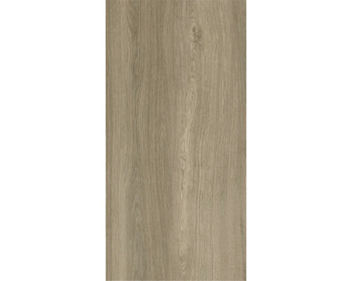 Pardoseală laminată cu aspect de stejar, textură naturală a lemnului și noduri vizibile.