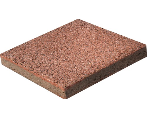 Dală beton PETRA Premium Relief 40x40x5 cm rubin