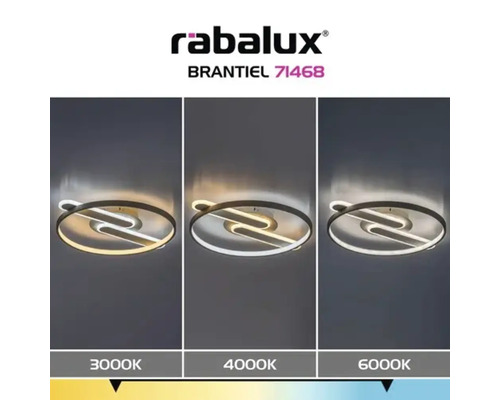 Plafonieră cu LED integrat Rabalux Brantiel 55W 400 lumeni 3000K, bej
