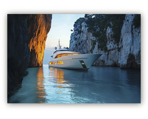 Tablou canvas Luxury Yacht 95x150 cm buc