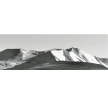 Tablou canvas Sepia Mountain Ridges 50x150 cm
